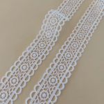 Мереживо натуральне 3 см 0120_02 Білий