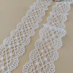 Мереживо натуральне 6,5 см 0118_02 Білий