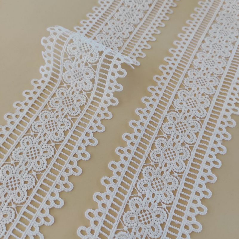 Мереживо натуральне 8 см 0115_02 Білий