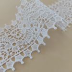 Мереживо натуральне 6,5 см 0114_02  Білий