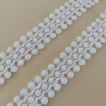 Мереживо натуральне 4 см 0121_02 Білий