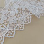 Мереживо натуральне 14 см 0116_02 Білий