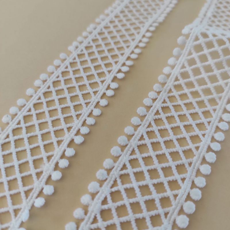 Мереживо натуральне 3,5 см 0111_02 Білий