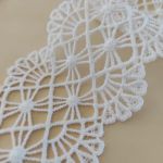 Мереживо натуральне 6,5 см 0118_02 Білий