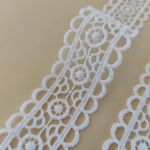 Мереживо натуральне 3 см 0120_02 Білий