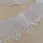 Мереживо натуральне 9,5 см 0123_02 Білий