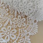 Мереживо натуральне 29 см 0119_02 Білий