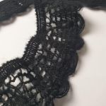 В'язане мереживо 4 см 1876_01 Чорний
