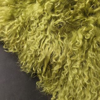 Хутро Лами Зелений