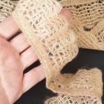 В'язане мереживо 4 см 1876_05 Бежевий