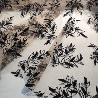 Сітка "Tinco" (223_05), флокове напилення на бежевій сітці Сітка "Tinco" (223_05), флокове напилення на бежевій сітці