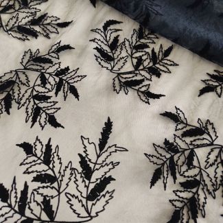 Сітка "Tinco" (223_01), флокове напилення на чорний сітці Сітка "Tinco" (223_01), флокове напилення на чорний сітці