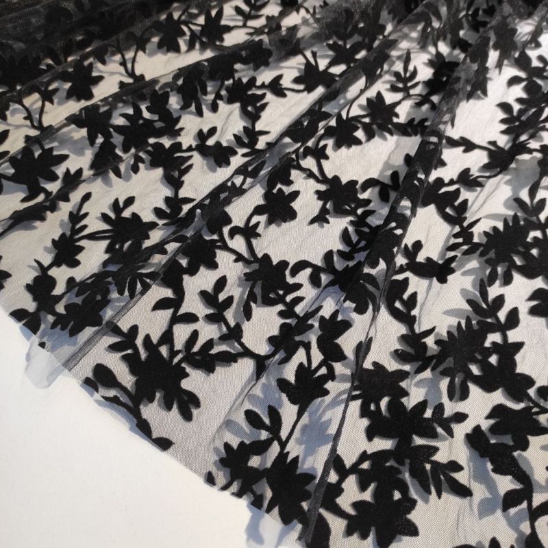 Сітка "Kelly" (224_01), флокове напилення на чорний сітці