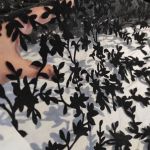 Сітка "Kelly" (224_01), флокове напилення на чорний сітці