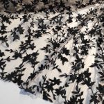 Сітка "Kelly" (224_05), флокове напилення на бежевій сітці