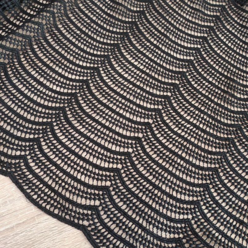 Макраме "Perla" (1026_01) Чорний