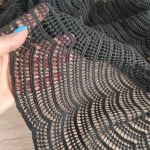 Макраме "Perla" (1026_01) Чорний