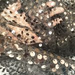 Сітка "Piccolo" з дрібними паєтками 1001_01 Чорний