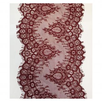 Мереживо французьке 21 см 69152_09 Бордо