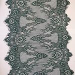 Мереживо французьке 30 см 1917_12 Смарагд