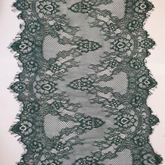 Мереживо французьке 30 см 1917_12 Смарагд