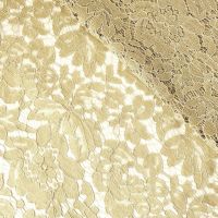 Мереживна тканина "Valentino" з кордовою ниткою (838-5_05) Бежевий