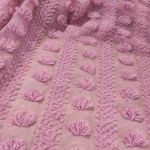 Креп шифон "Breeze" з крупним, об'ємним декором (110_08) Фрез