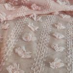 Креп шифон "Breeze" з великим, об'ємним декором (1101_06) Пудра Креп шифон "Breeze" з великим, об'ємним декором (1101_06) Пудра