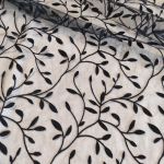 Сітка "Medgis" (222_01), флокове напилення на чорний сітці