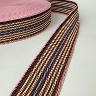 Резинка декоративна 5 см (3509-1) Pink