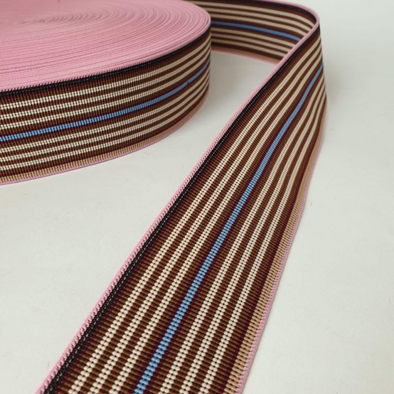 Резинка декоративна 5 см (3509-1) Pink