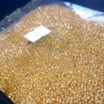 Бісер MATSUNO Японія 11RR 100гр №32 Золото середній, блискучий