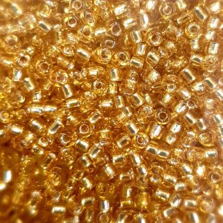 Бісер MATSUNO Японія 11RR 100гр №32 Золото середній, блискучий Бісер MATSUNO Японія 11RR 100гр №32 Золото середній, блискучий