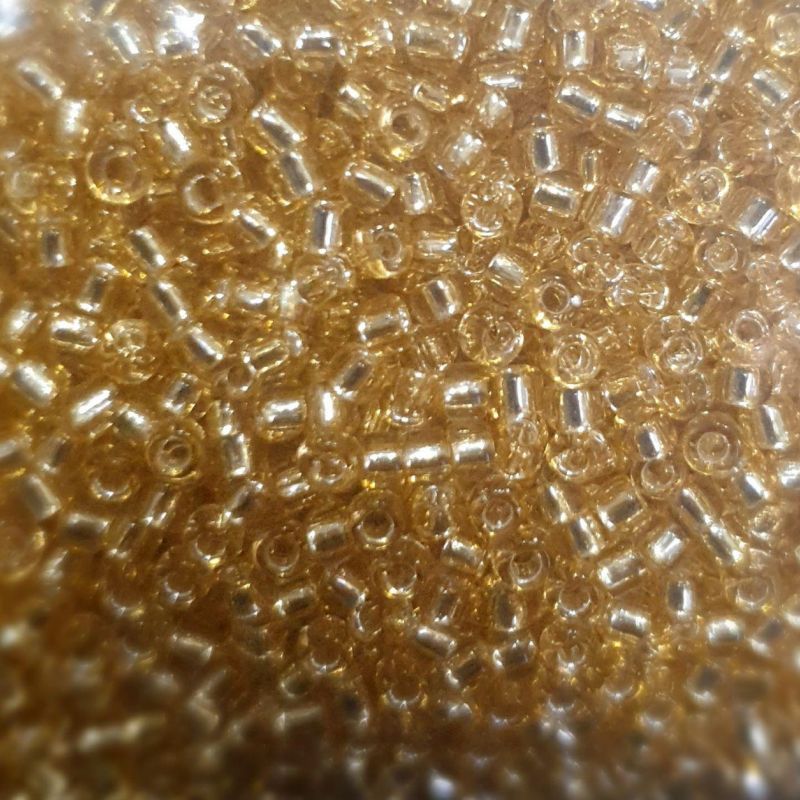 Бісер MATSUNO Японія 11RR 100гр №33 Золото світлий, блискучий