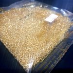 Бісер MATSUNO Японія 11RR 100гр №33 Золото світлий, блискучий