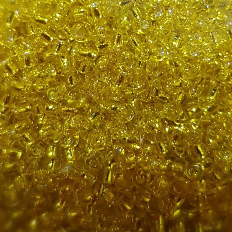 Бісер MATSUNO Японія 11RR 100гр №35 Жовтий, блискучий Бісер MATSUNO Японія 11RR 100гр №35 Жовтий, блискучий