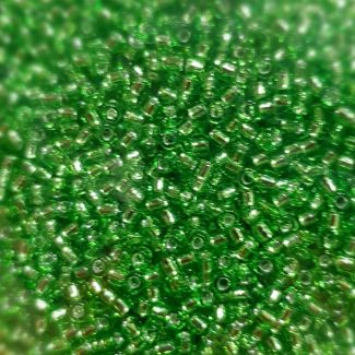 Бісер MATSUNO Японія 11RR 100гр №49 Світло-зелений, блискучий Бісер MATSUNO Японія 11RR 100гр №49 Світло-зелений, блискучий