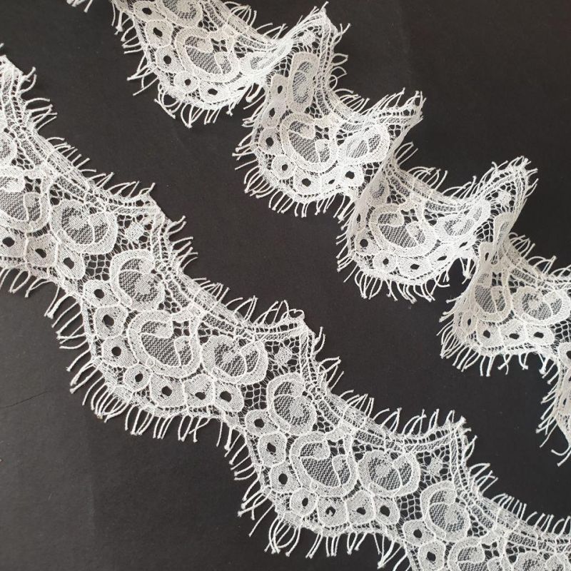 Мереживо французьке 4 см 56116_02 Білий