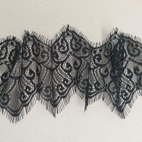 Мереживо французьке 12 см 5911_01 Чорний