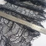 Мереживо французьке 33 см 73459_01 Чорний