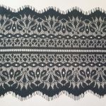 Мереживо французьке 18 см 7553_01 Чорний Мереживо французьке 18 см 7553_01 Чорний