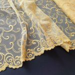 Швейцарське мереживо 30 см 233385_17 Жовтий Швейцарське мереживо 30 см 233385_17 Жовтий