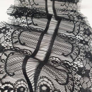 Мереживо французьке 14 см 69288_01 Чорний