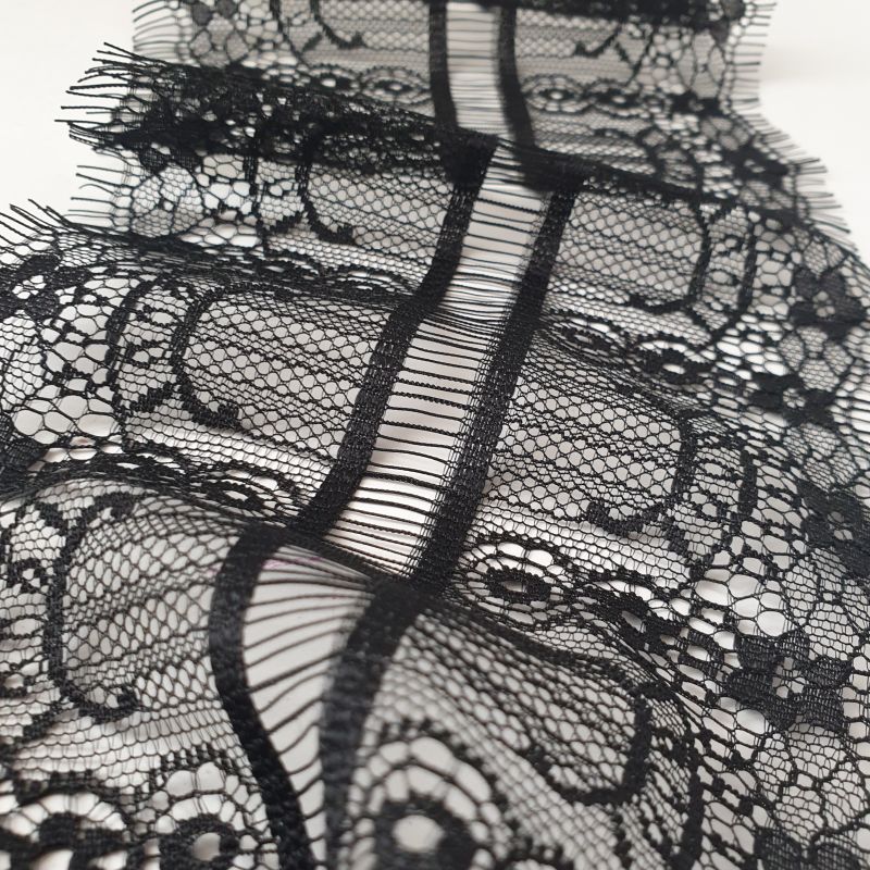 Мереживо французьке 14 см 69288_01 Чорний