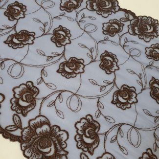 Швейцарське мереживо 28 см 232344_03 Сірий