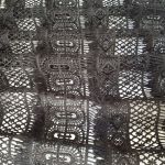 Мереживо макраме з бахромою 1015_01 Чорний Мереживо макраме з бахромою 1015_01 Чорний