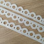 Мереживо натуральне 3 см 0170_02 FW20 Білий