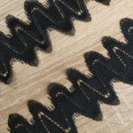 Мереживо натуральне 6 см 0171_01 FW20 Чорний