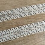 Мереживо натуральне 3,5 см 0175_02 FW20 Білий