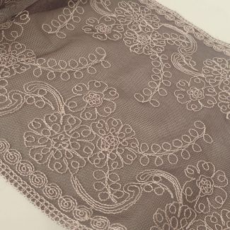 Швейцарське мереживо 18 см st1314_08 Фрезовий Швейцарське мереживо 18 см st1314_08 Фрезовий